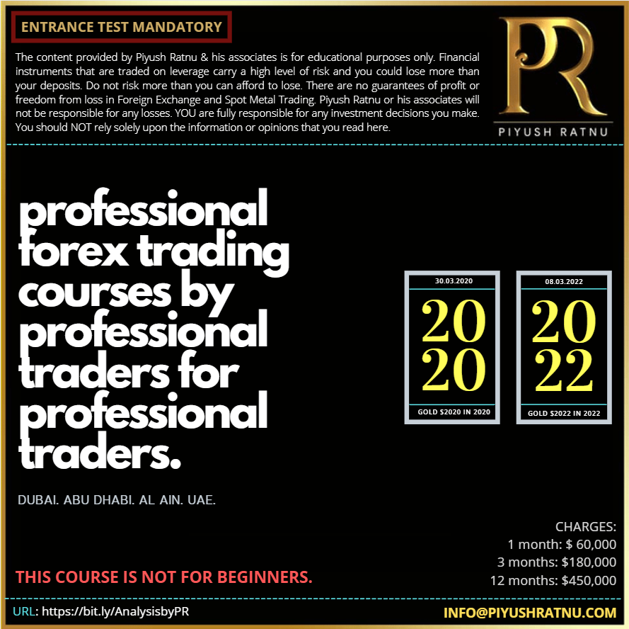 Professional Forex Trading Training Courses Dubai Piyush Ratnu