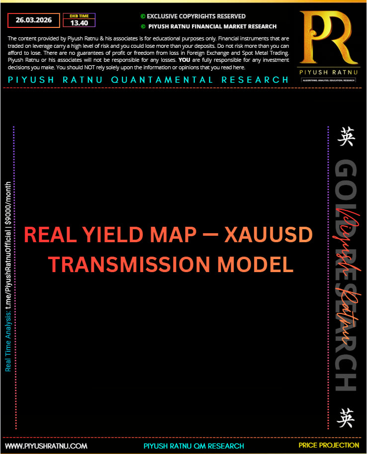 real yield xauusd transmission model gold piyush ratnu