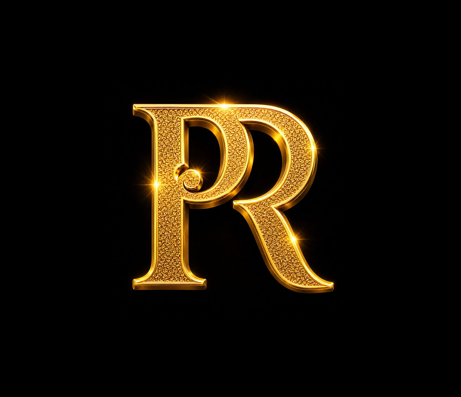 PR LOGO BOLD GOLD Piyush Ratnu