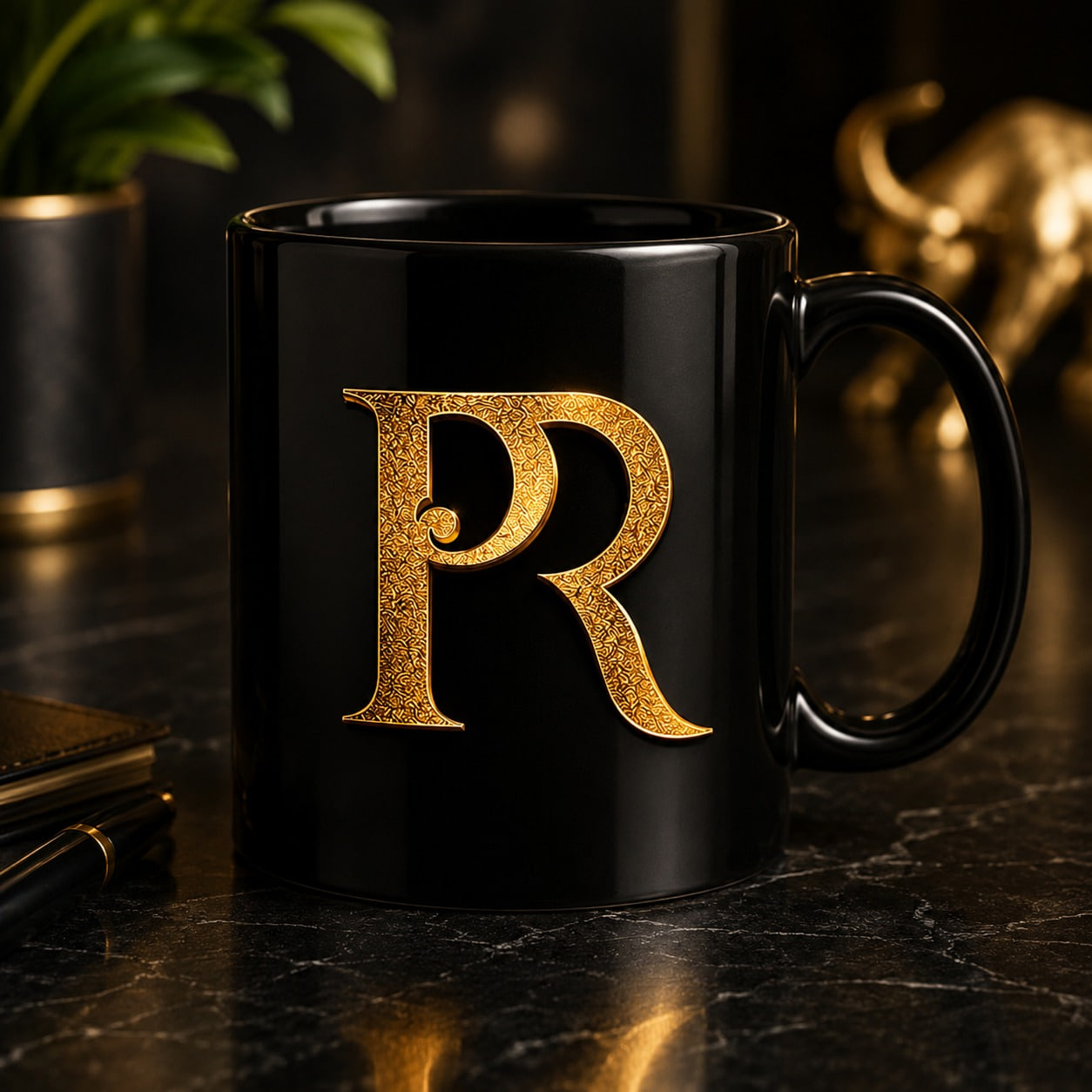 Piyush Ratnu mug logo
